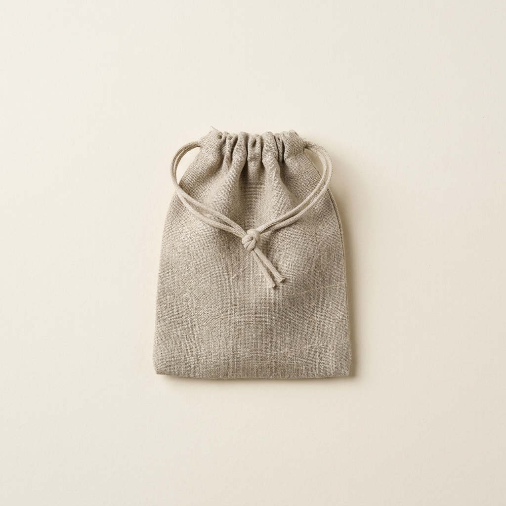 Pochette — lin naturel